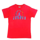 Vintage Pink Nike Air Jordan Tee Shirt 1987-1994 Size M Made In USA With Single Stitch Sleeves.