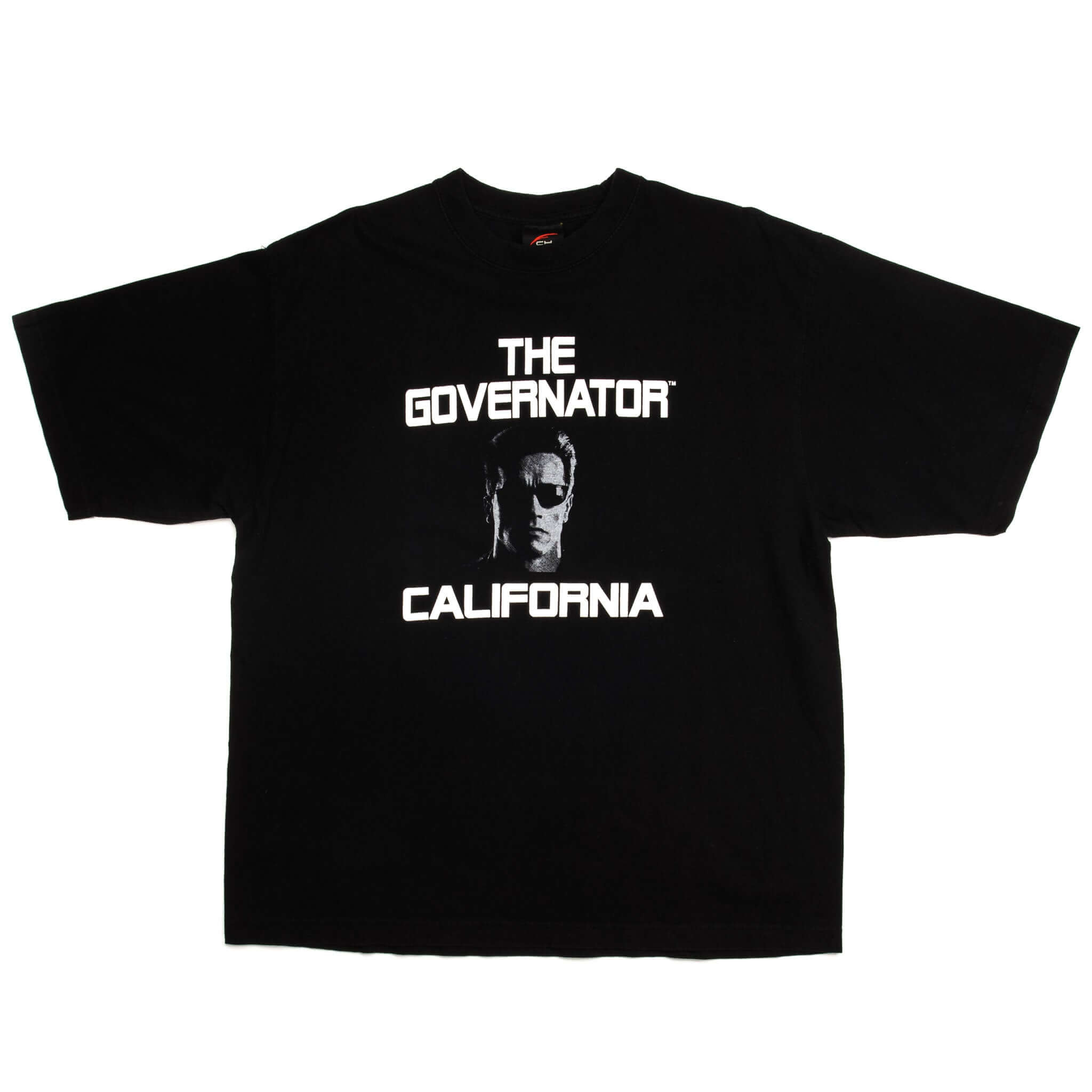 VINTAGE ARNOLD SCHWARZENEGGER THE GOVERNATOR TEE SHIRT SIZE LARGE