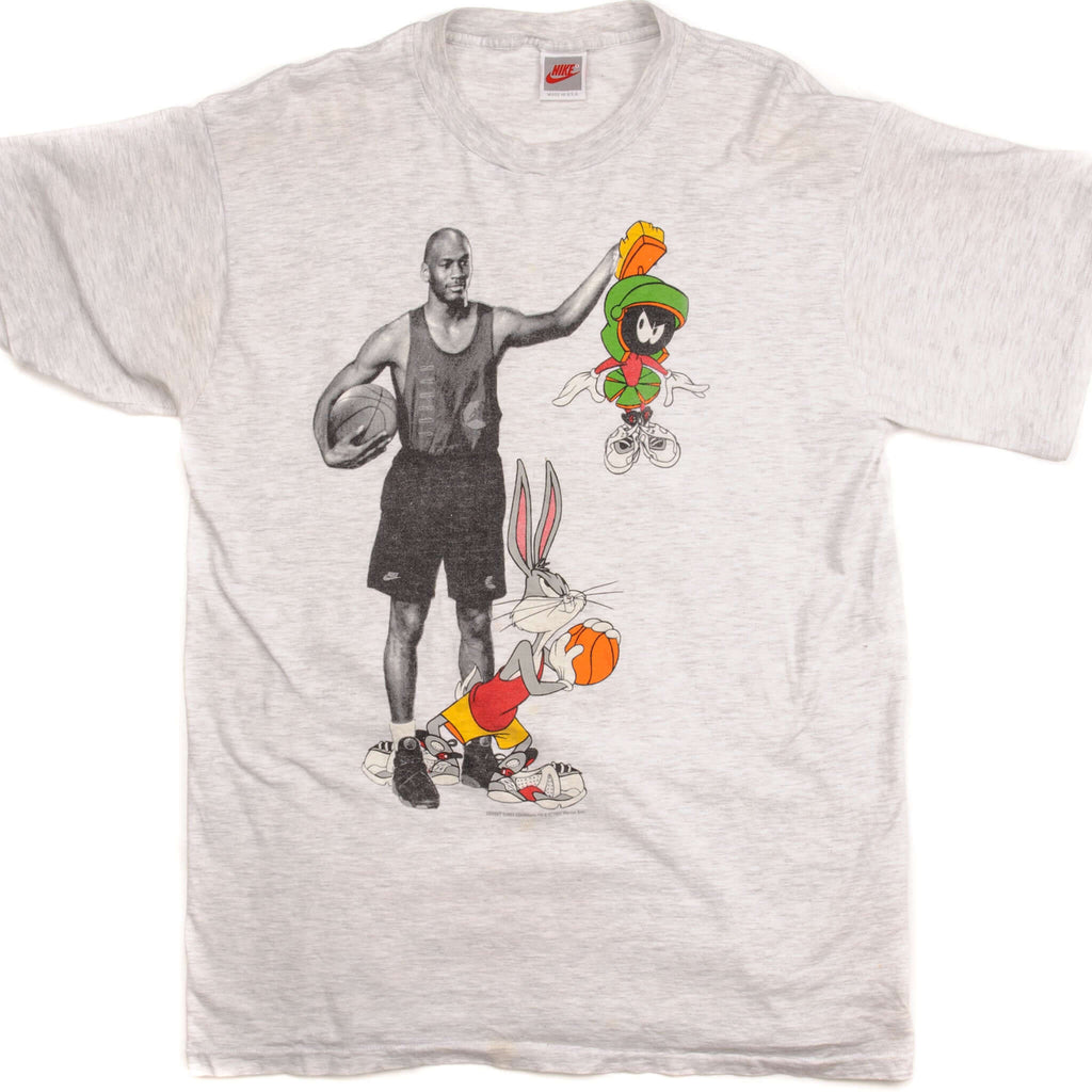 VINTAGE NIKE SPACE JAM TEE SHIRT 1993 SIZE LARGE MADE IN USA