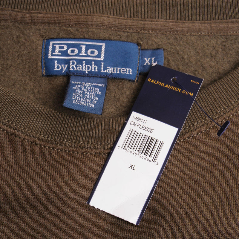 Vintage Ralph Lauren Polo Sweatshirt Size XL Deadstock With Tags