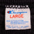Vintage Champion NFL Los Angeles Raiders 2/3 Sleeves Tee Shirt Early 1980S Size L Made In USA With Single Stitch Sleeves