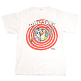 Vintage Looney Tunes Tee Shirt 1989 Size Large. WHITE