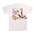 Vintage White Nike Tennis Player Andres Agassi Tee Shirt 1987-1994 Size M 
