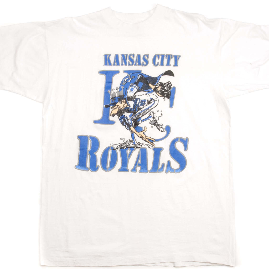 VINTAGE MLB KANSAS CITY ROYALS TEE SHIRT SIZE LARGE