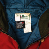 VINTAGE LL BEAN HOODED JACKET SIZE LARGE MADE IN USA