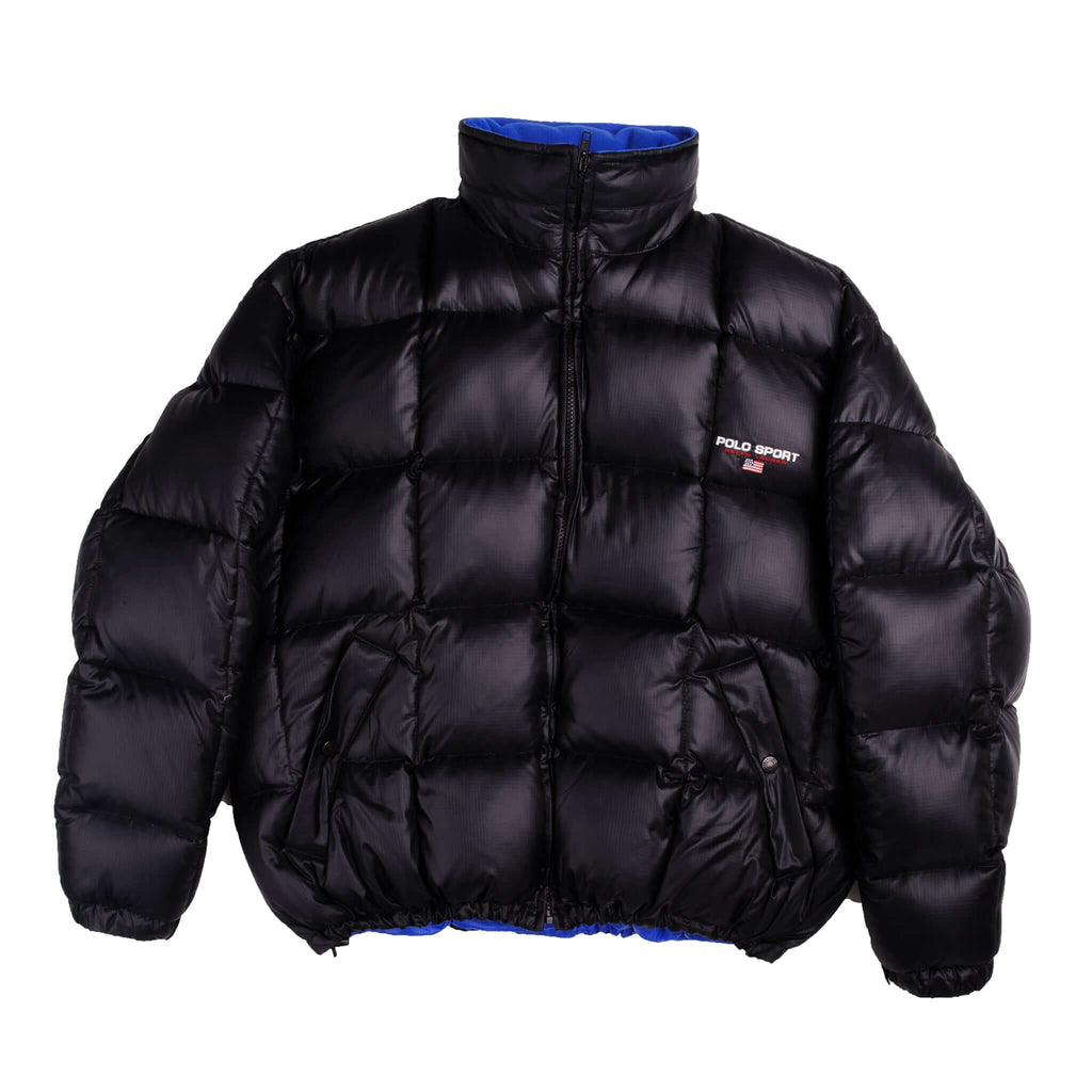 Vintage Polo Sport Ralph Lauren Puffer Jacket Size Medium   