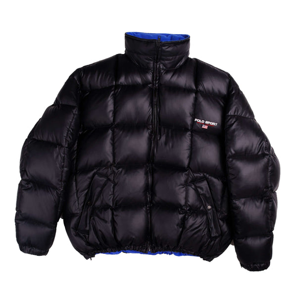 Vintage Polo Sport Ralph Lauren Puffer Jacket Size Medium   