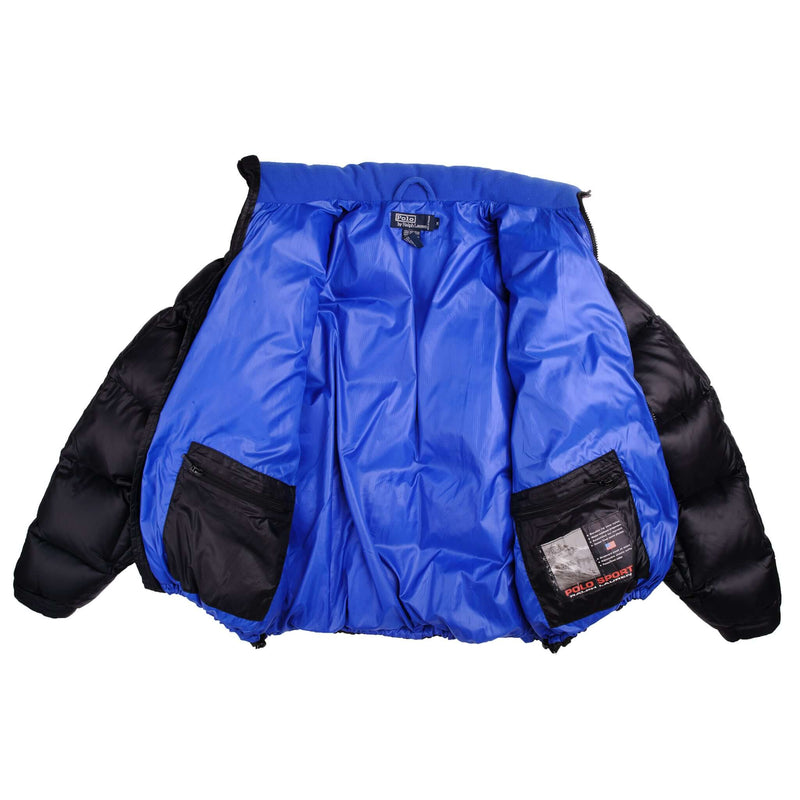 Vintage Polo Sport Ralph Lauren Puffer Jacket Size Medium   