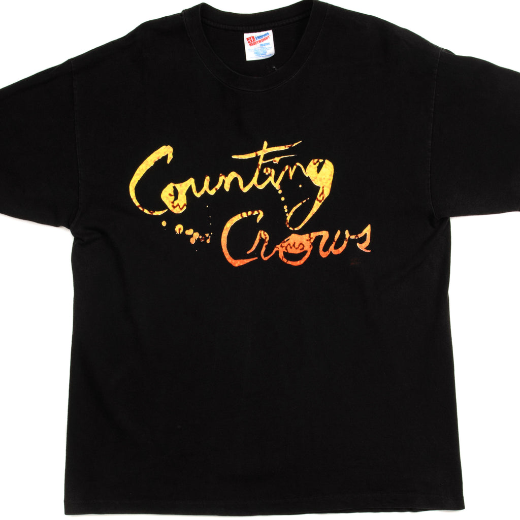VINTAGE COUNTING CROWS AUGUST AND EVERYTHING AFTER TOUR TEE SHIRT 1993 SIZE LARGE