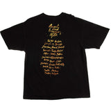 Vintage Counting Crows August And Everything After Tour Tee Shirt 1993 Size Large. BLACK