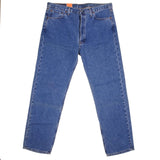 Beautiful Blue Levis 501 Jeans 1993   Size on Tag 38X32  Back Button #913