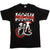 Vintage Social Distortion Ball & Chain Tour 1990 Tee Shirt Size XL Made In USA BLACK