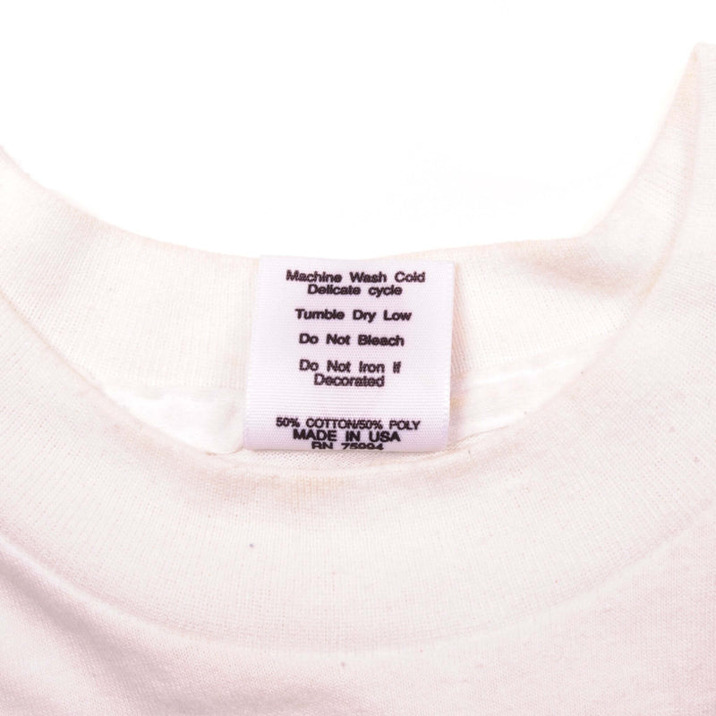 Vintage Camel Tee Shirt 1992 Size Large Made In USA With Single Stitch Sleeves.
