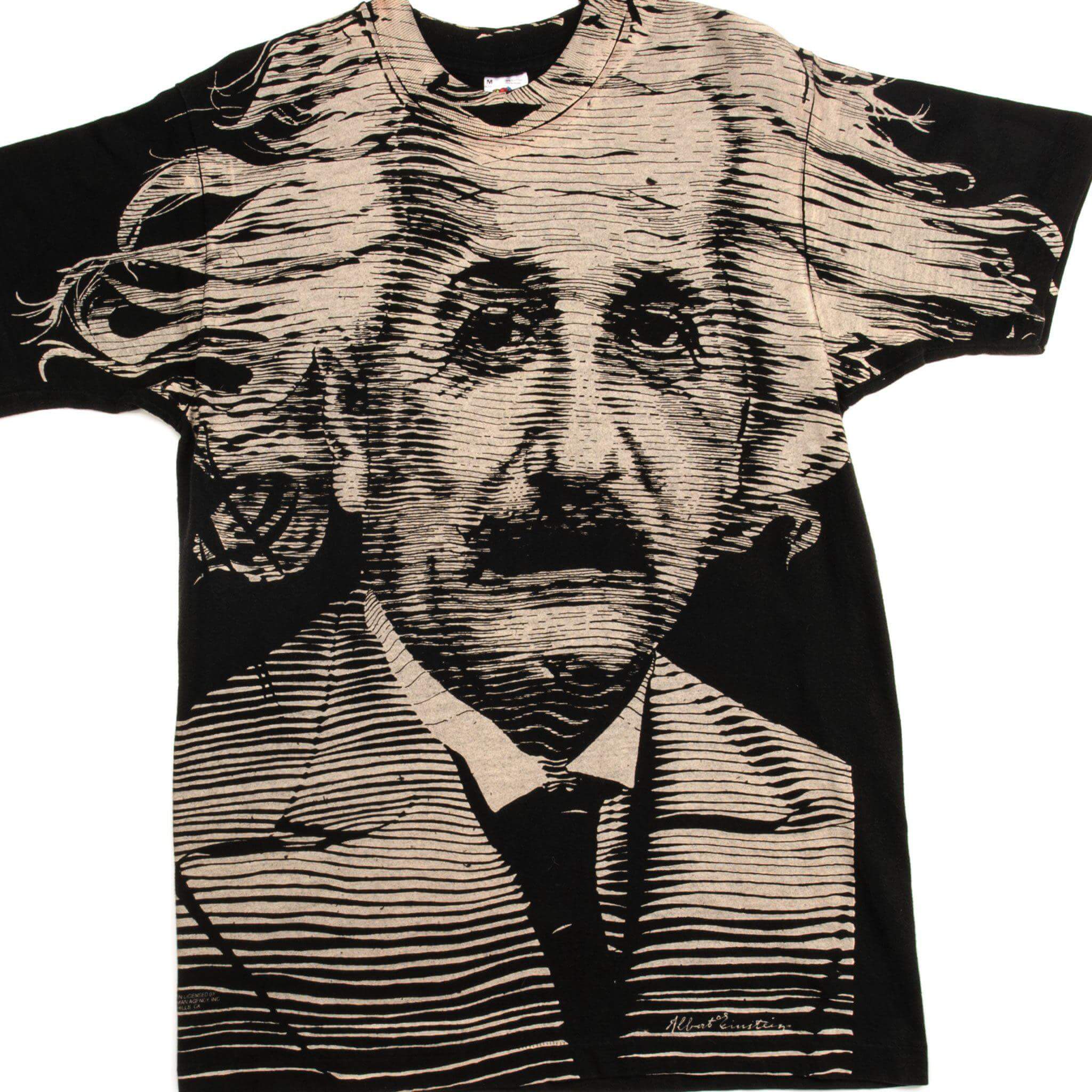 VINTAGE ALBERT EINSTEIN TEE SHIRT SIZE MEDIUM MADE IN USA
