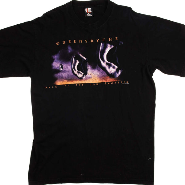 CAMISETA VINTAGE QUEENSRYCHE HEAR IN THE NOW FRONTIER 1997 TALLA XL