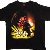 Vintage Star Wars Episode 1 The Phantom Menace Darth Maul Tee Shirt Size Large.