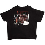 Vintage Jim Morrison The Doors Busted By The Man Tee Shirt 2003 Size 2XL. BLACK