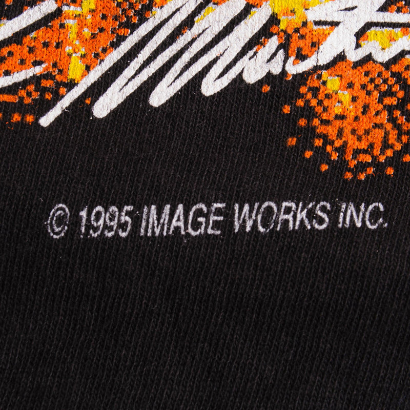 Vintage Nascar Terminator Mark Martin #6 Valvoline Team LEE 1995 Tee Shirt Size Large Made In USA
