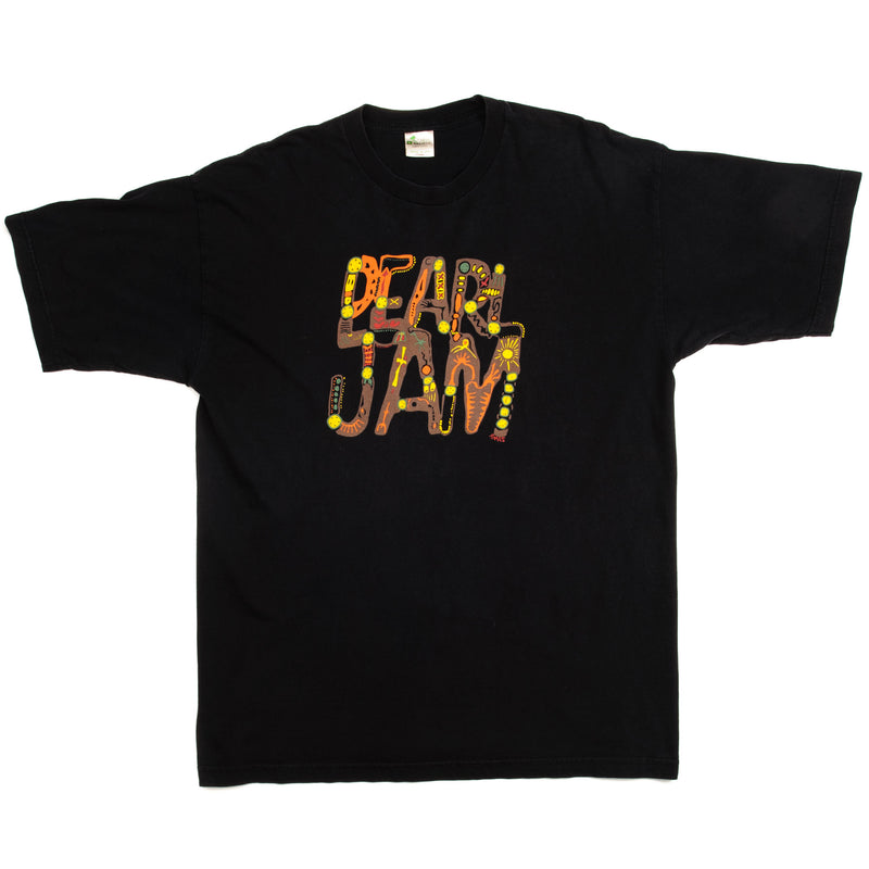 Vintage Pearl Jam Tee Shirt Size Xl Made In Usa BLACK