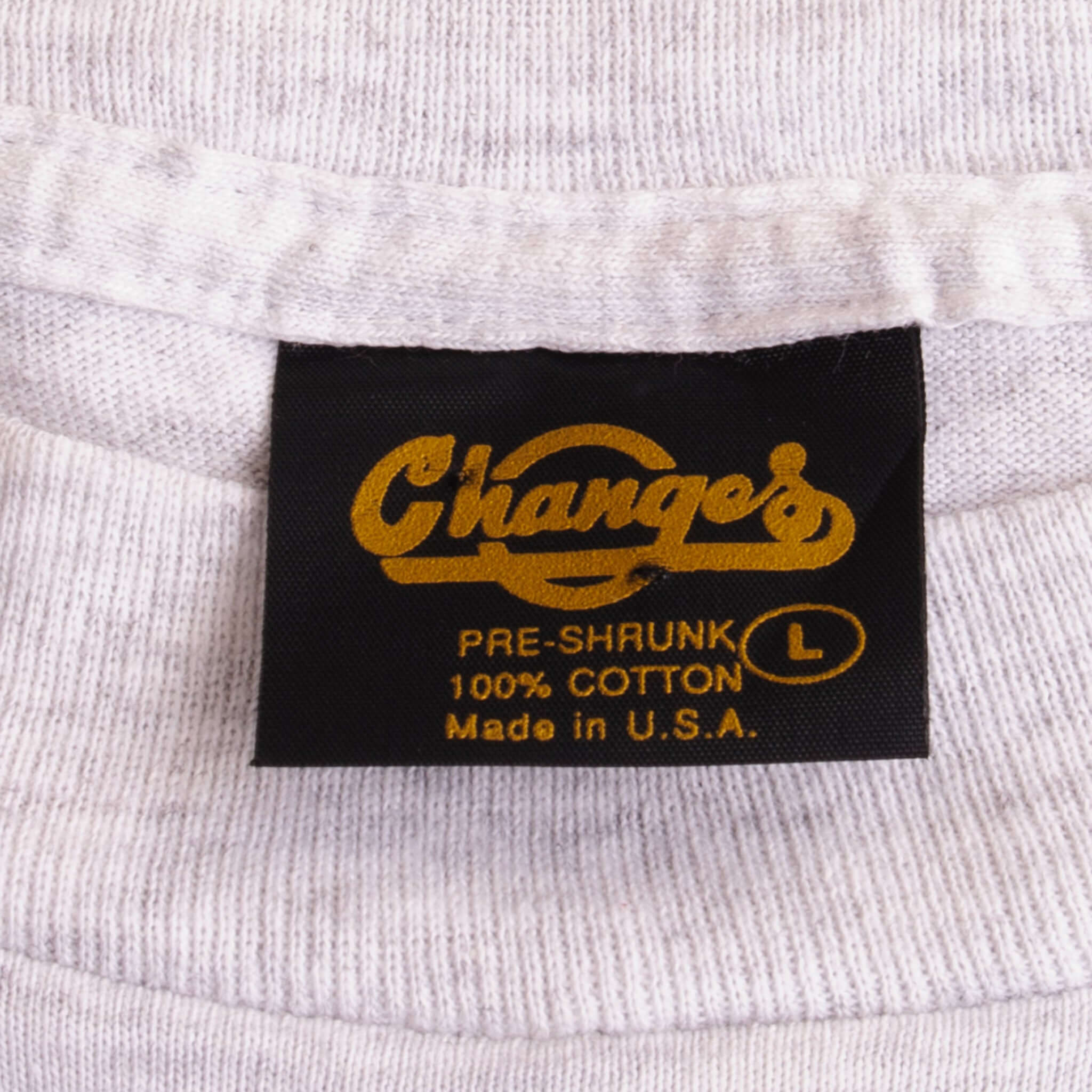 Vintage Grey All Over Print NBA Chicago Bulls 90S Tee Shirt Size Large. Made In USA