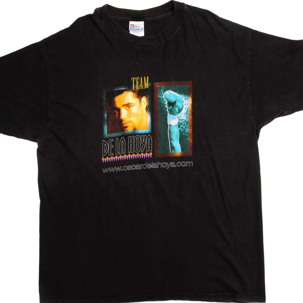 VINTAGE OSCAR DE LA HOYA TEE SHIRT SIZE XL