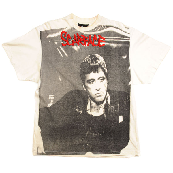 Vintage Scarface Tee Shirt Size Small. IVORY