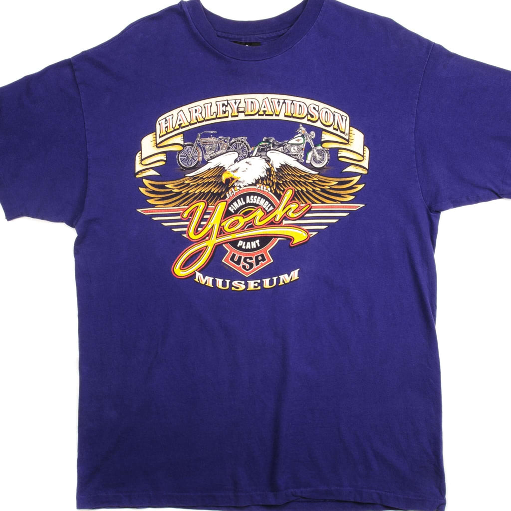 VINTAGE HARLEY DAVIDSON TEE SHIRT 1996 SIZE LARGE MADE IN USA