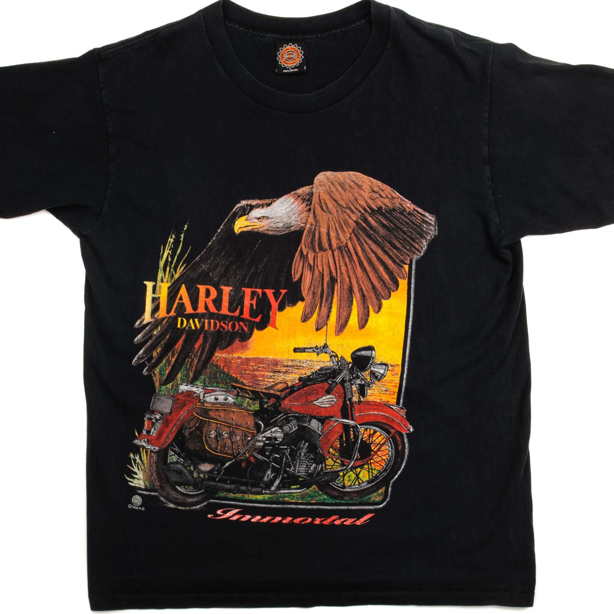 VINTAGE HARLEY DAVIDSON TEE SHIRT 1996 SIZE LARGE MADE IN USA