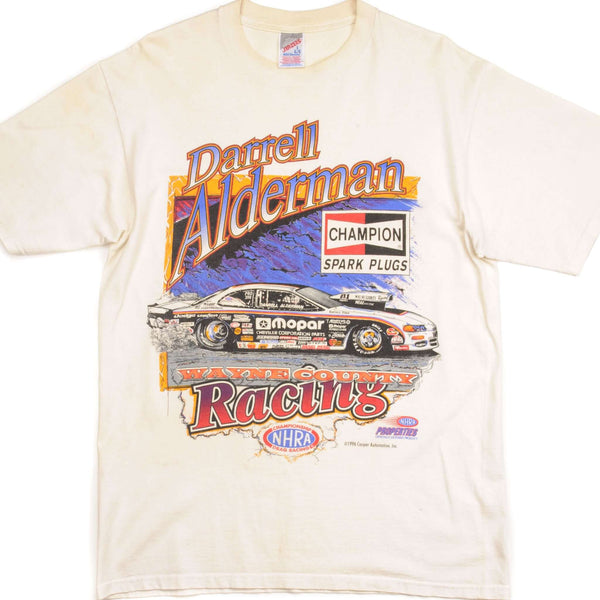 VINTAGE DARRELL ALDERMAN RACING TEE SHIRT 1996 SIZE LARGE