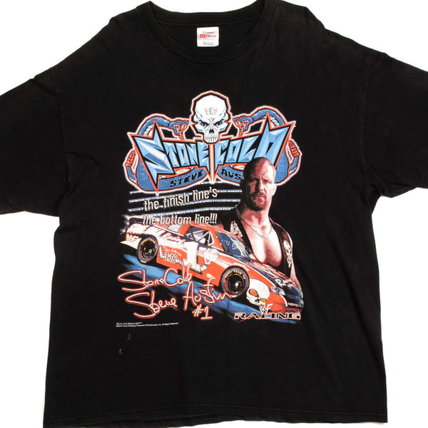 VINTAGE STONE COLD STEVE AUSTIN TEE SHIRT 2000 SIZE XL