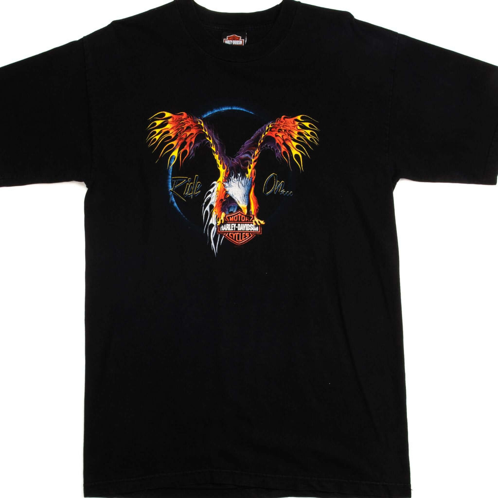 VINTAGE HARLEY DAVIDSON TEE SHIRT 2001 SIZE MEDIUM