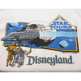 Vintage Disneyland Star Star Wars Tours Sweatshirt 1987 Size Large Made In USA.