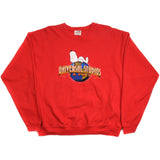 Vintage Peanuts Universal Studio Japan Sweatshirt Size XL. RED