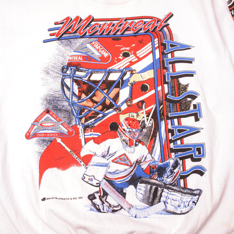 VINTAGE NHL MONTREAL ALL STARS SWEATSHIRT 1993 SIZE XL