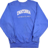 VINTAGE CHAMPION REVERSE WEAVE OWATONNA WRESTLING SWEATSHIRT 1990S XL MADE USA