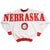 Vintage University Of Nebraska Cornhuskers Football Team Sweatshirt 1994 Size 3XL Made In USA Deadstock With Original Tag.