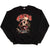 Vintage NFL San Francisco 49Ers With Taz Sweatshirt 1993 Size 2XL. BLACK