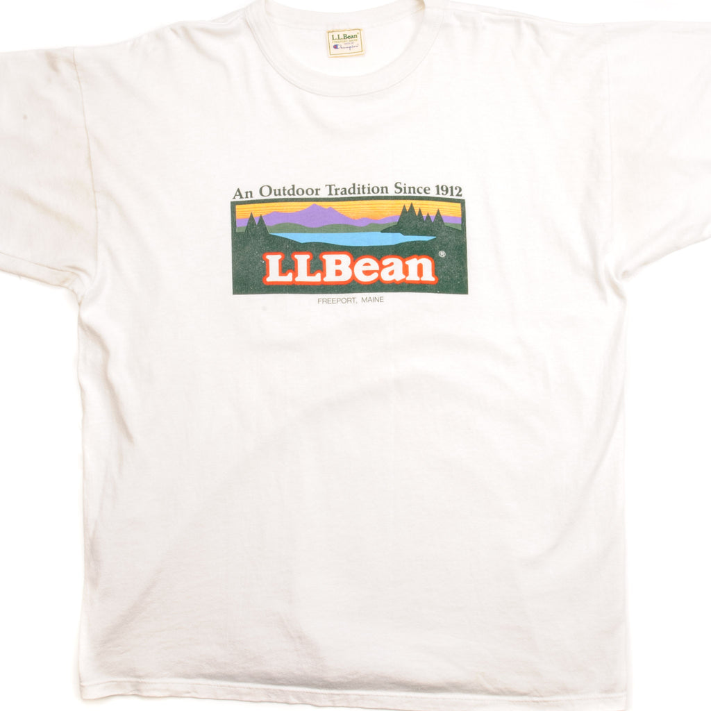 VINTAGE CHAMPION L.L.BEAN TEE SHIRT SIZE LARGE MADE IN USA