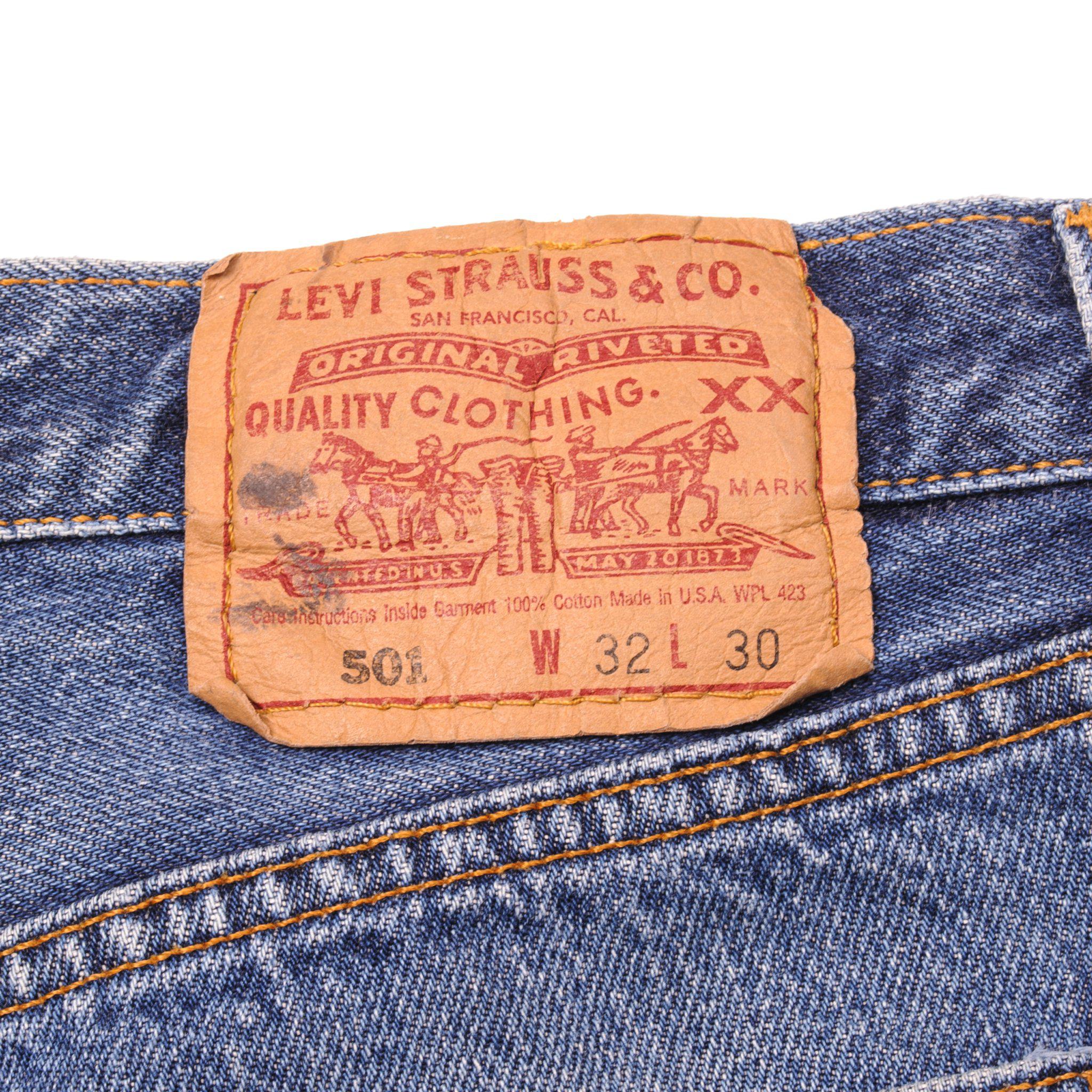  Levi's® Vintage 1955 501 Jeans Dark Indigo Organic 1955 28 32 :  Clothing, Shoes & Jewelry
