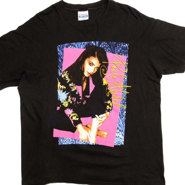 CAMISETA VINTAGE DE PAULA ABDUL, AÑOS 90, TALLA GRANDE, FABRICADA EN EE. UU.