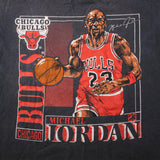 VINTAGE NBA CHICAGO BULLS MICHAEL JORDAN #23 TEE SHIRT SIZE LARGE MADE IN USA