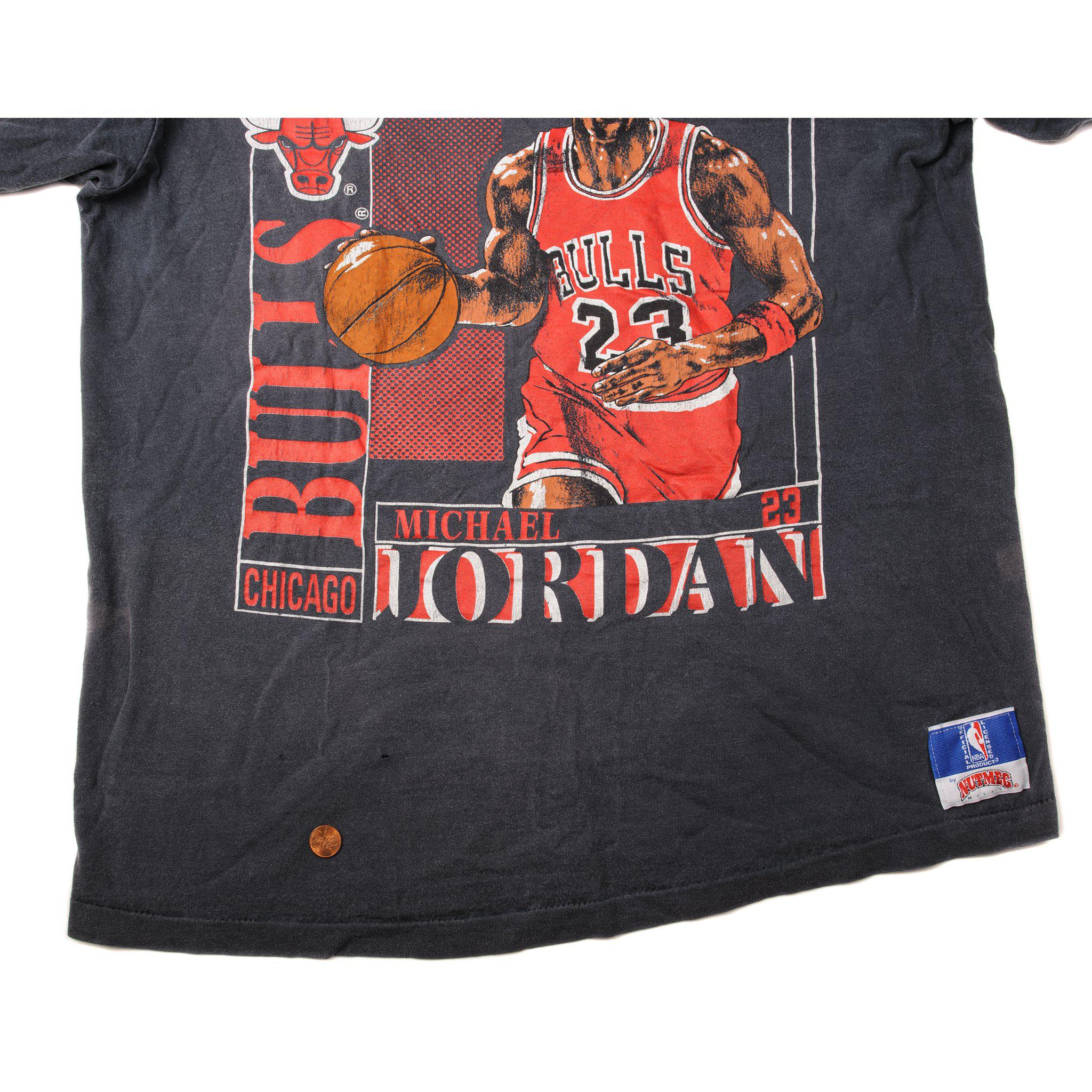 Chicago Bulls 23 Oversized Imported Fabric T-Shirt