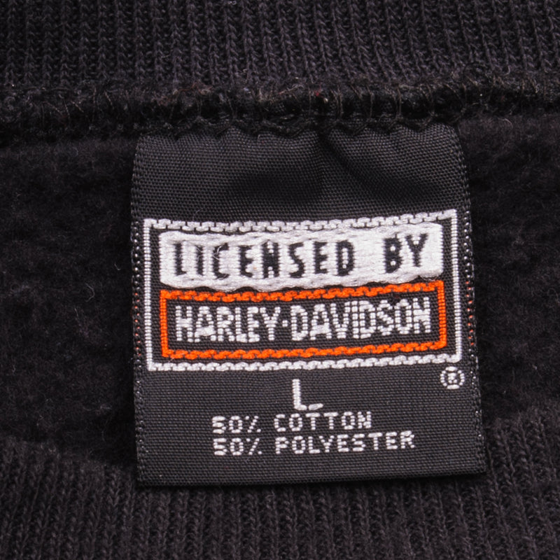 Vintage Harley Davidson Motorcycles Sweatshirt Size Large 1995 Made In USA