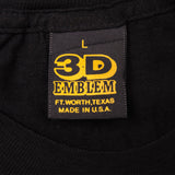 Vintage Label Tag 3D Emblem 1987 80s 1980s