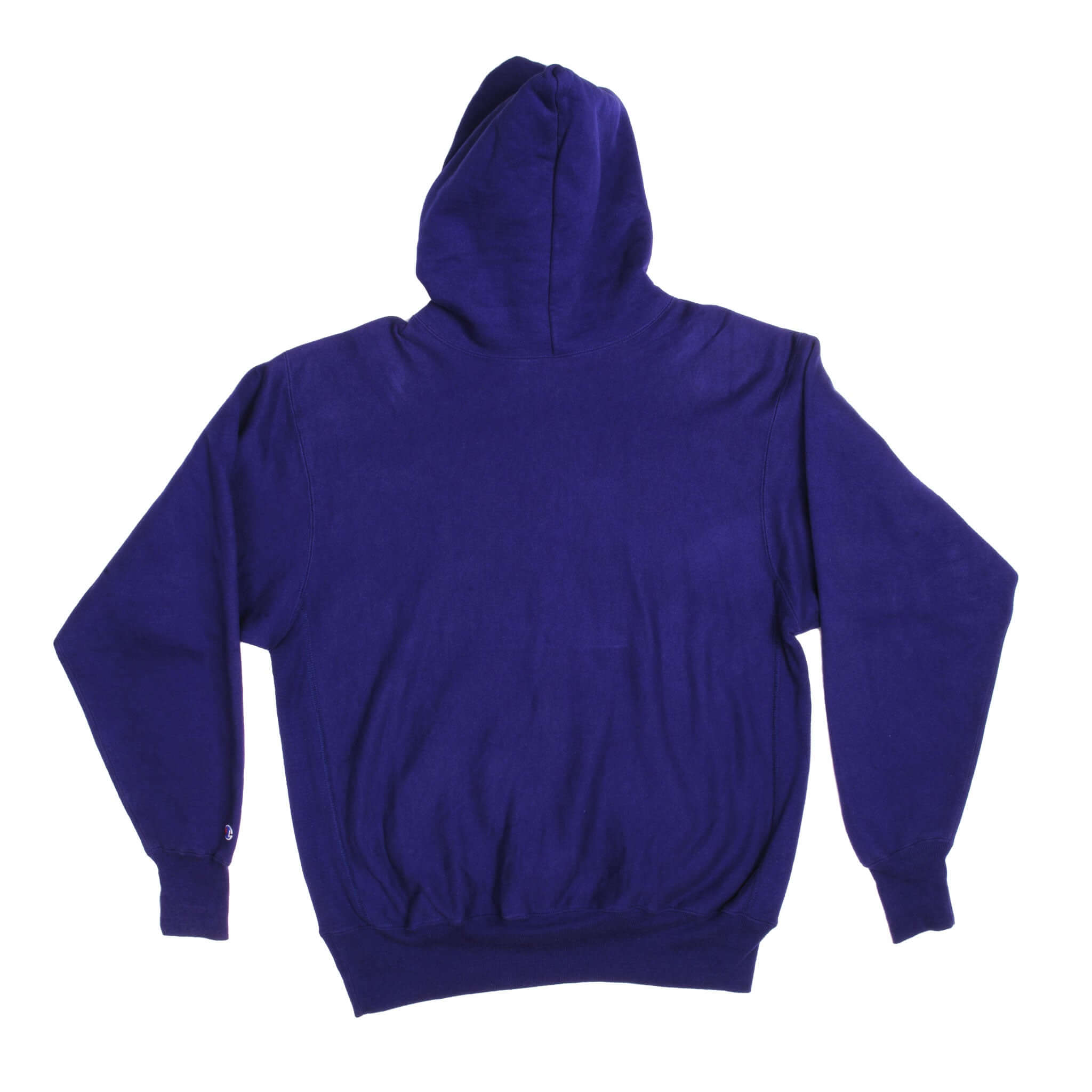 Vintage Blue Champion Small Logo Reverse Weave Sweater 90S Size 2XLarge. Made In USA.