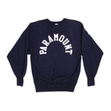 Vintage Black Champion  Reverse Weave Paramount Crewneck Sweater 90S Size XLarge. Made In USA.