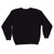 Vintage Black Nike Swoosh Sweatshirt Late 90s Size Medium Made In USA.