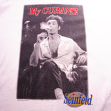 Vintage Tv Show Seinfeld My Cubans Tee Shirt 1993 Size Large Made In USA With Single Stitch Sleeves