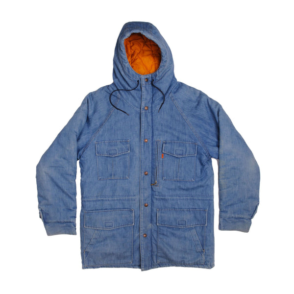 Beautiful Vintage Levis Coat Size M Made in USA. With Orange Tag
