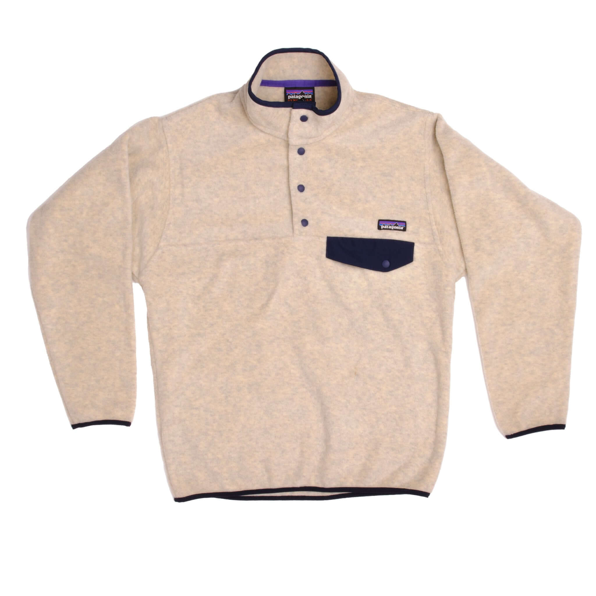 Vintage Blue Patagonia Snap T Fleece Pullover Jacket Size Small Deadstock   